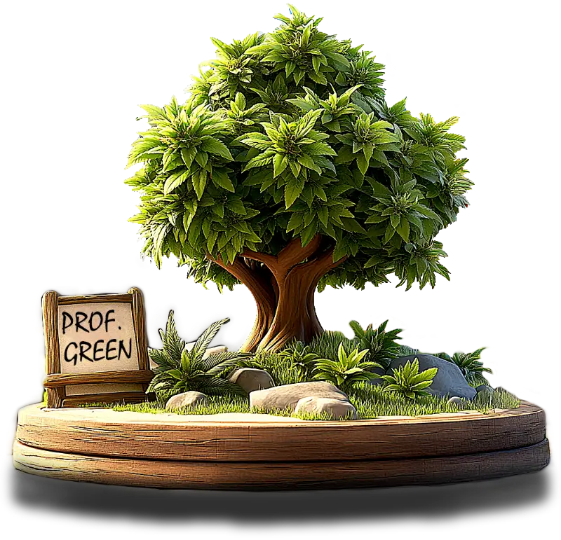 Professor Green Cannabis Tree Shadow