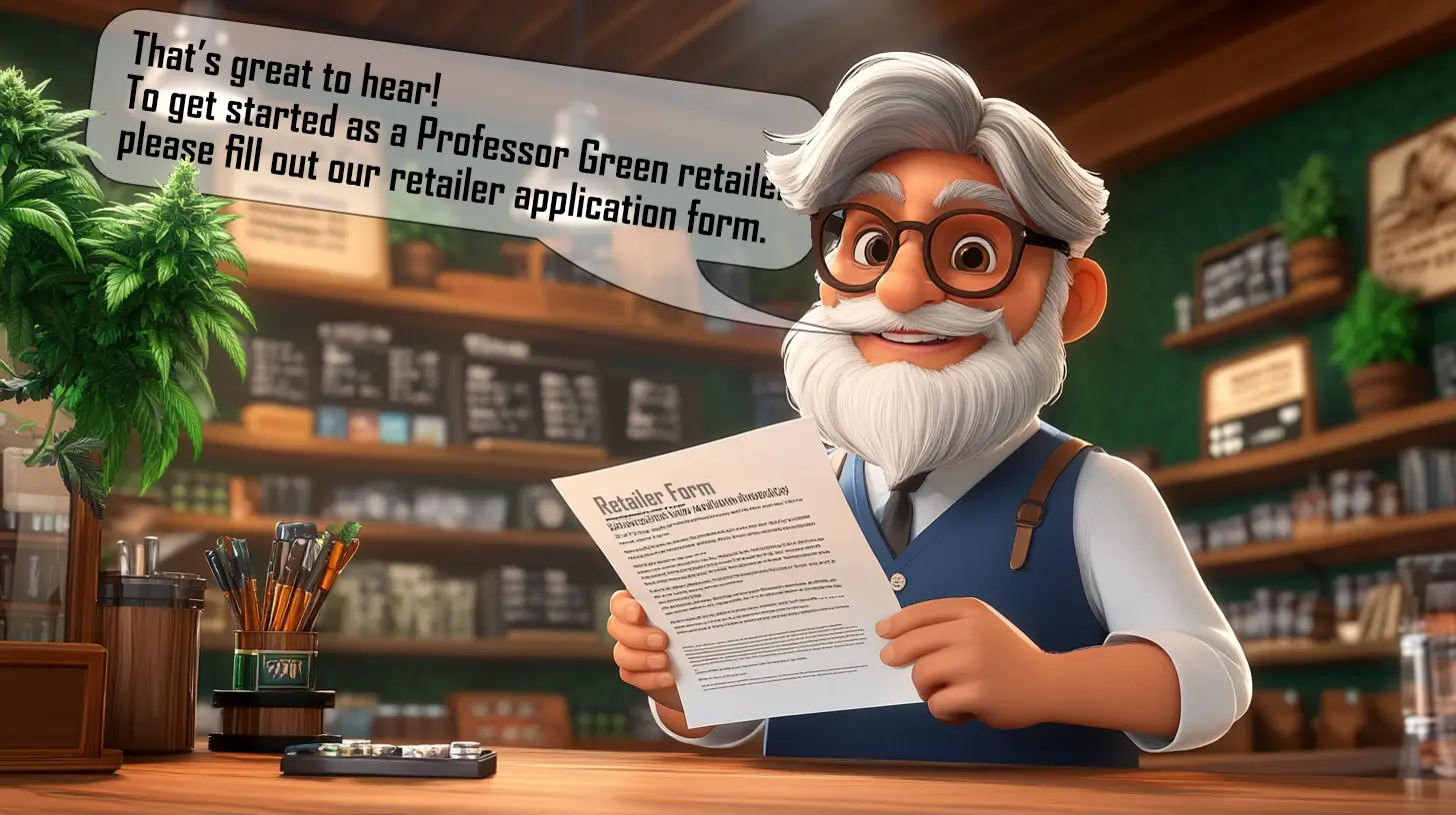 Professor Green Retailer Form